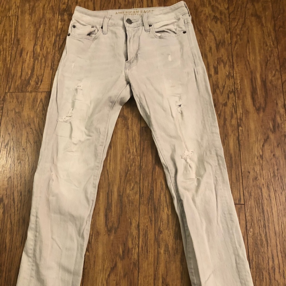 American Eagle Whitewashed Mens Jeans